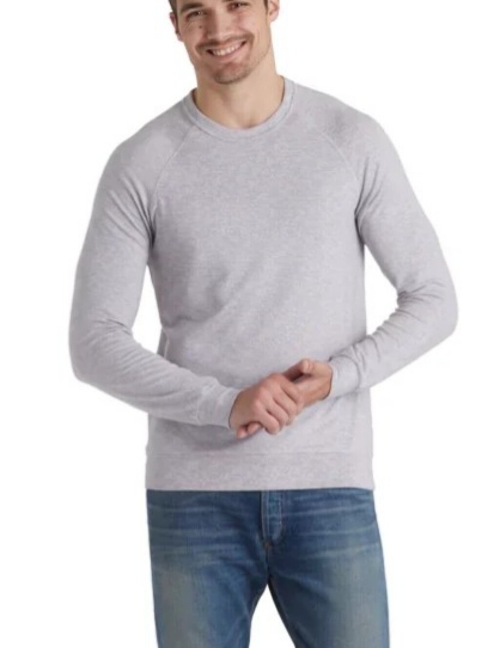 NWT Men's Softies Take 10 Ultra Dream Crew Neck Sweater. Small